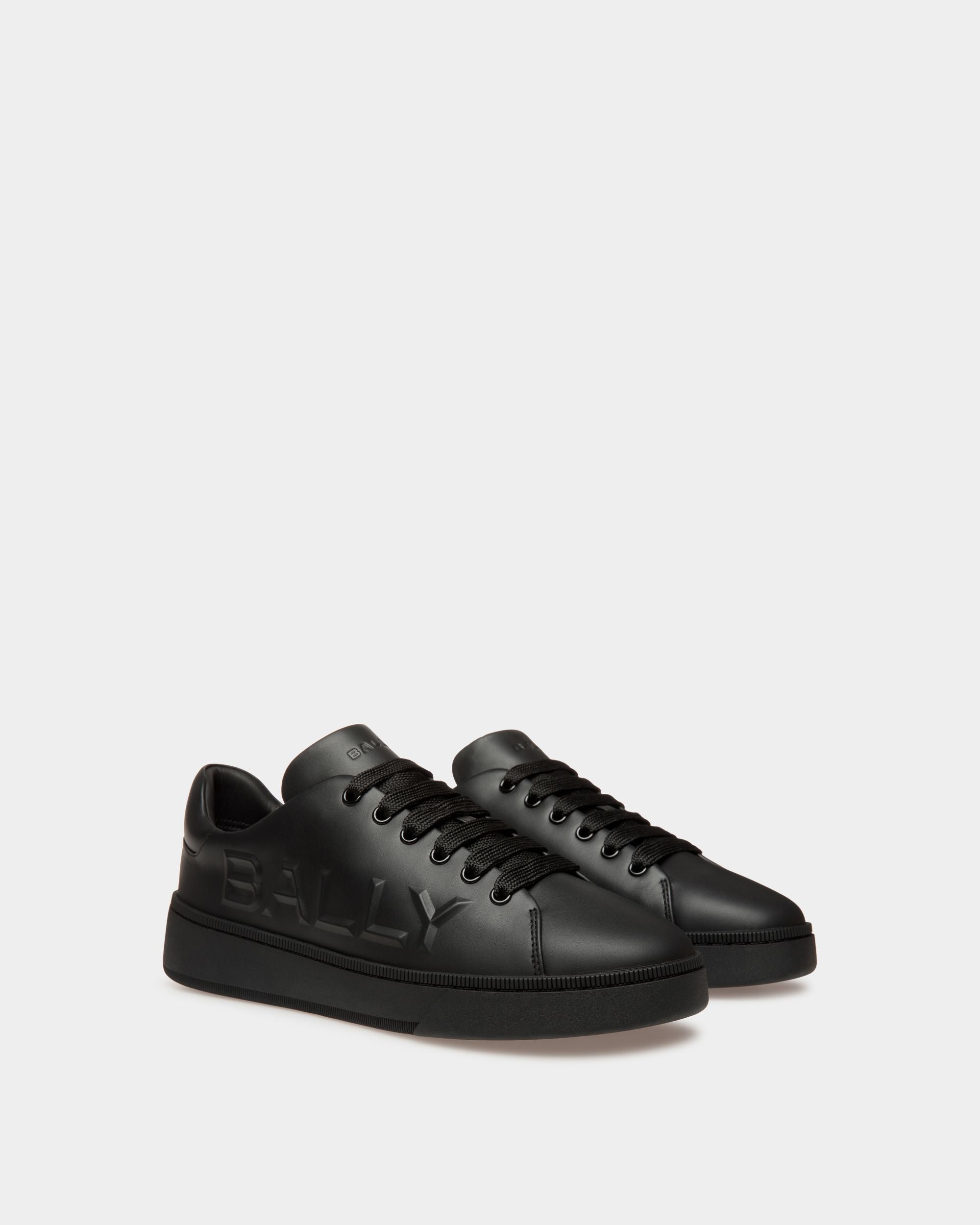 Buy Bally Mika Low-top Leather Sneakers - Black At 37% Off | Editorialist